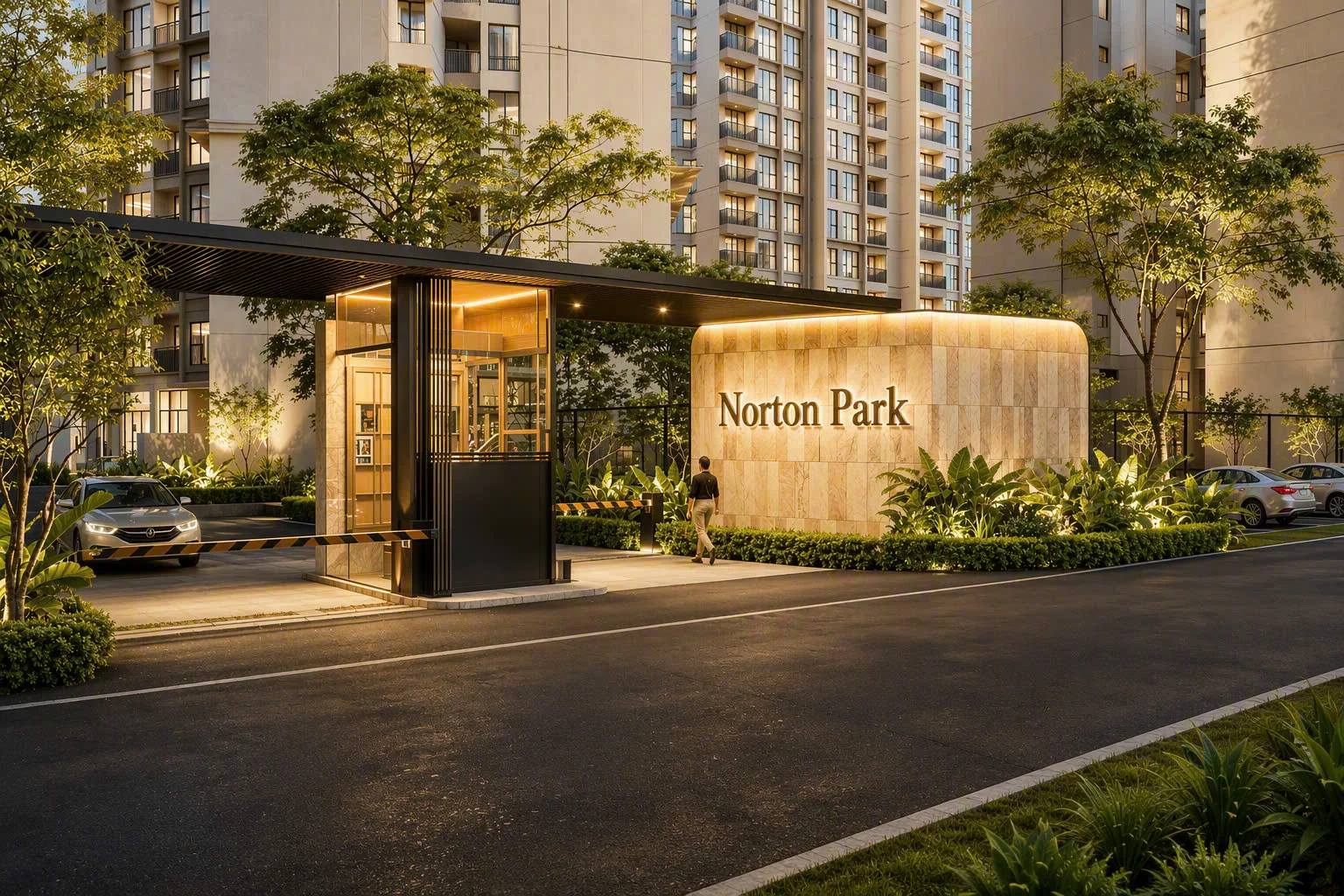 Cổng chào Norton Park