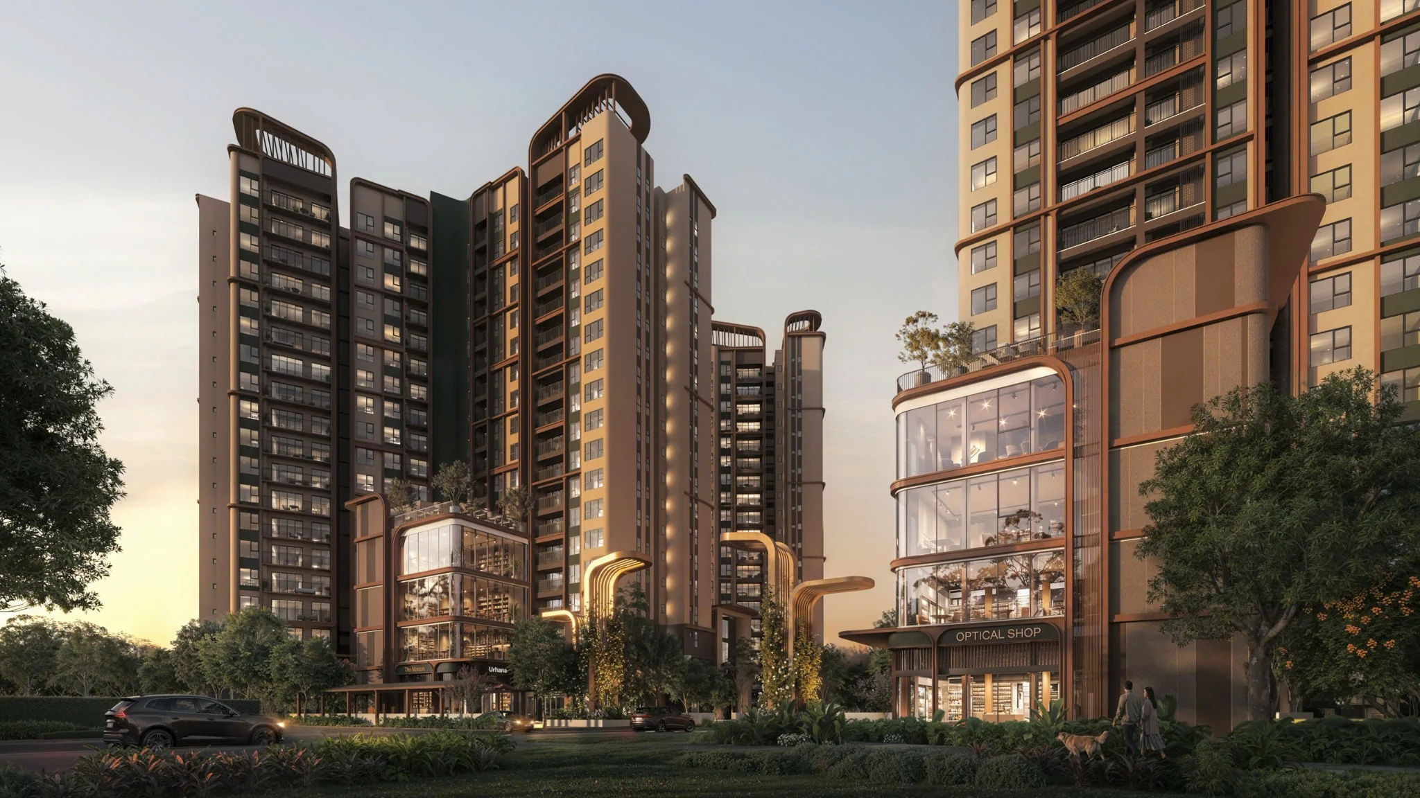 Phối cảnh kiến trúc Norton Park Gamuda Land