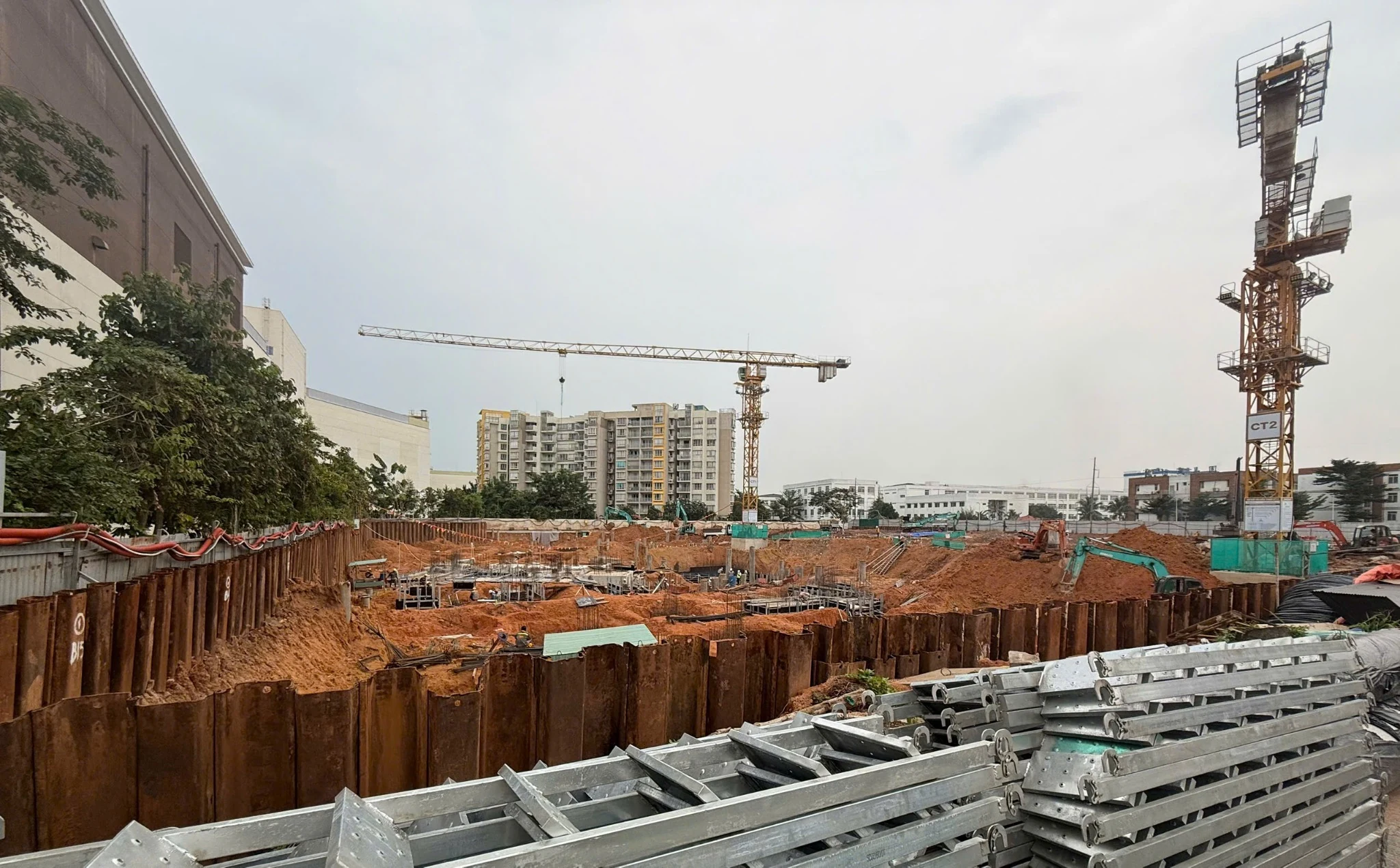 Tiến độ Norton Park tháng 9 2026 - thi công hầm Zone B